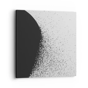 Impression sur toile - Image sur toile - Mouvement des molécules - 40x40 cm