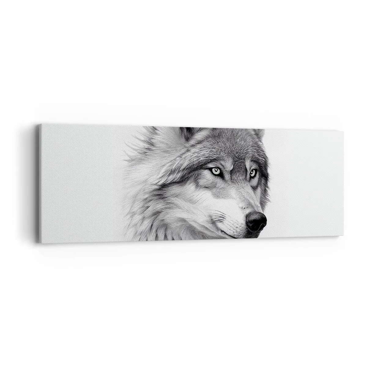 Impression sur toile - Image sur toile - Alpha – sans aucun doute - 90x30 cm