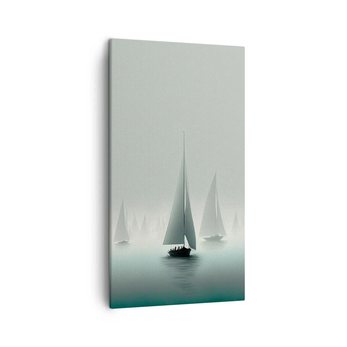 Impression sur toile - Image sur toile - Fait de brouillard - 45x80 cm