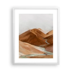 Affiche dans un cadre blanc - Poster - A la source - 40x50 cm