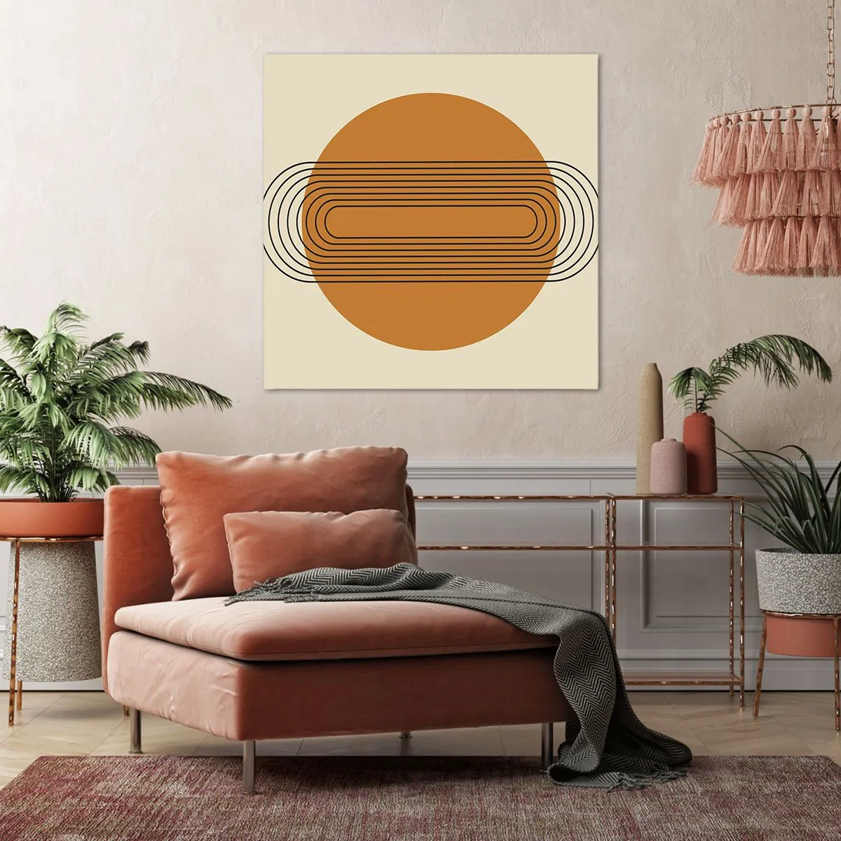 Impression sur toile - Image sur toile - Plan idéal - 40x40 cm