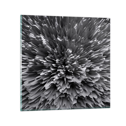 Impression sur verre - Image sur verre - Ça ne peut pas être plus dur que ça - 60x60 cm