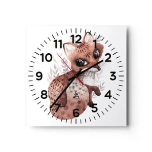Horloge murale - Pendule murale - Seulement à aimer - 30x30 cm