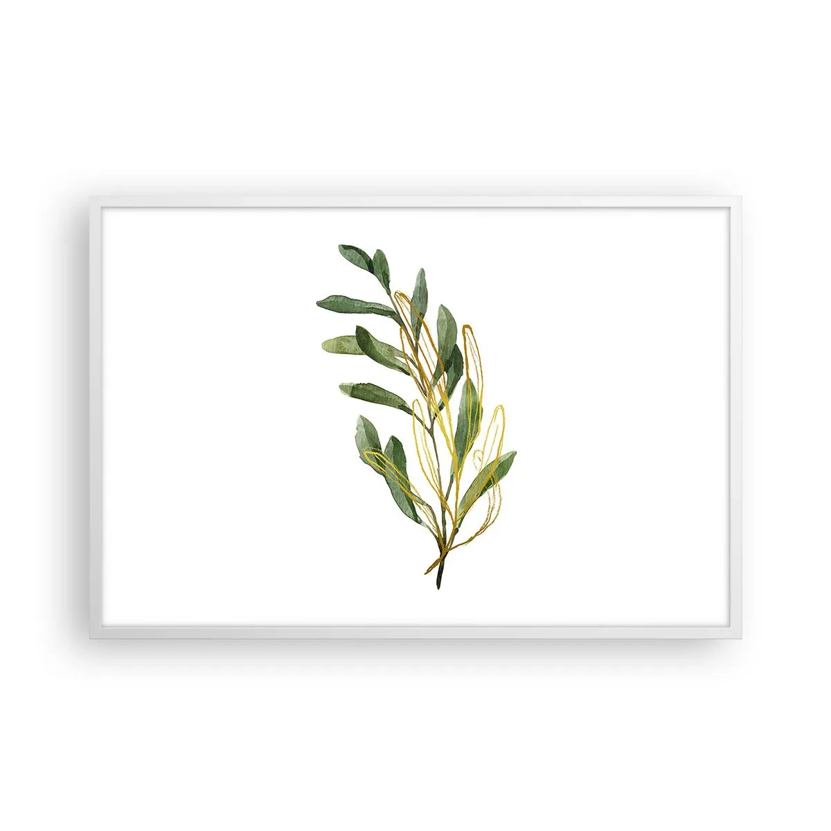 Affiche dans un cadre blanc - Poster - Tout ce qui est bon - 91x61 cm