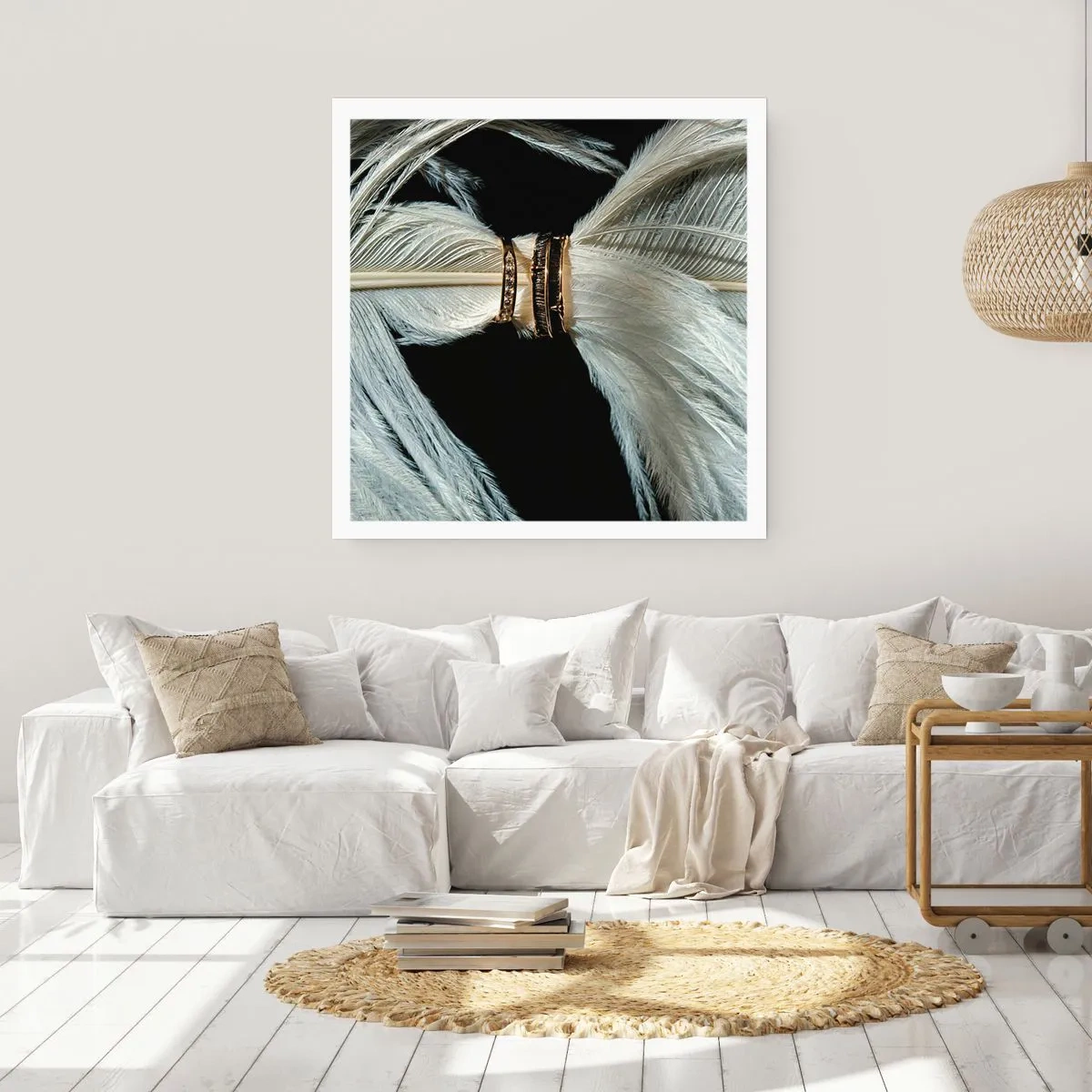 Affiche - Poster - ... et je ne te laisserai pas ... - 30x30 cm