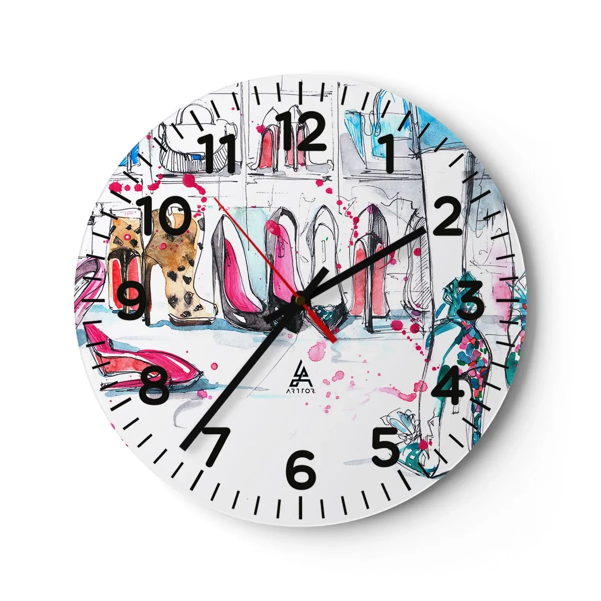 Horloge murale - Pendule murale - Sésame, ouvre-toi - 30x30 cm