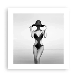 Affiche - Poster - Mon prénom? Élégance - 40x40 cm
