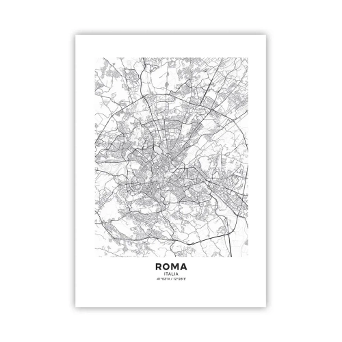 Affiche - Poster - Cercle romain - 70x100 cm