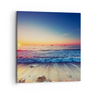 Impression sur toile - Image sur toile - Mais quel horizon ? - 70x70 cm
