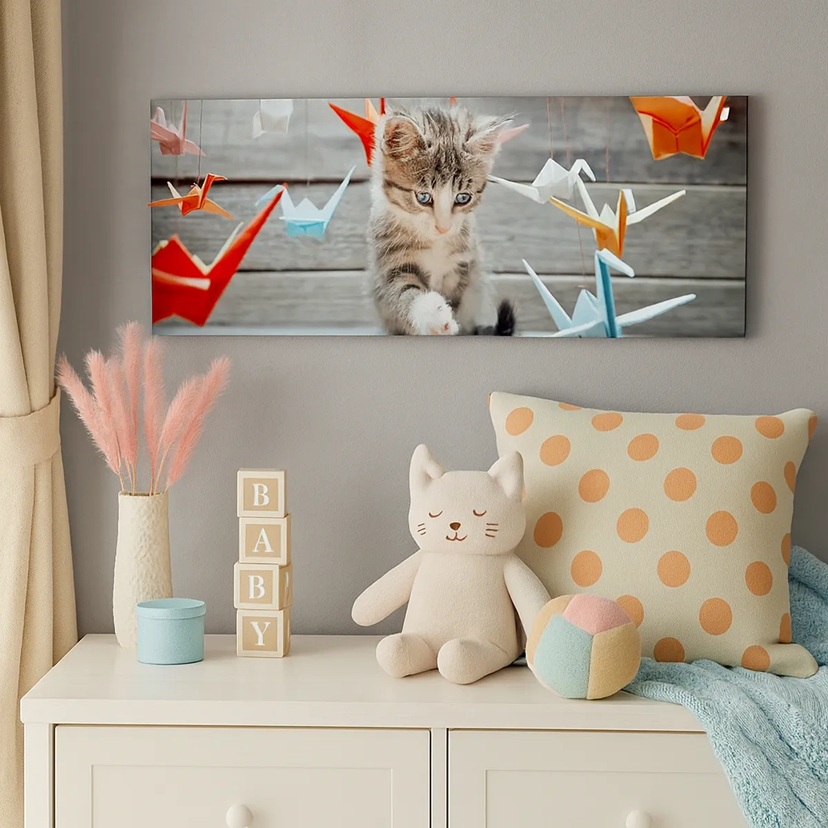 Impression sur toile - Image sur toile - Première leçon - 30x30 cm