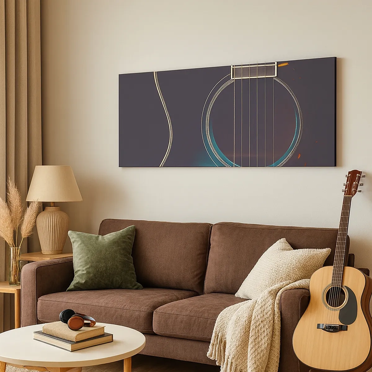 Impression sur toile - Image sur toile - Le calme avant la tempête - 30x30 cm