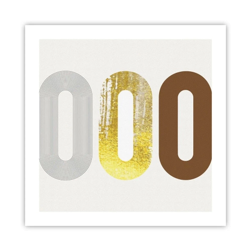 Affiche - Poster - Ooo! - 50x50 cm