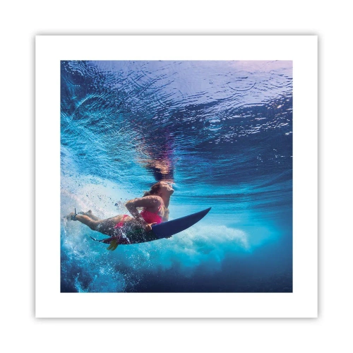 Affiche - Poster - Joie profonde - 40x40 cm