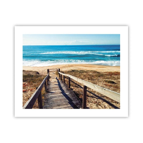 Affiche - Poster - Cours! - 50x40 cm