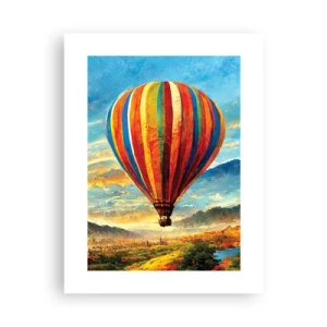 Affiche - Poster - Dans le silence on voit mieux - 30x40 cm