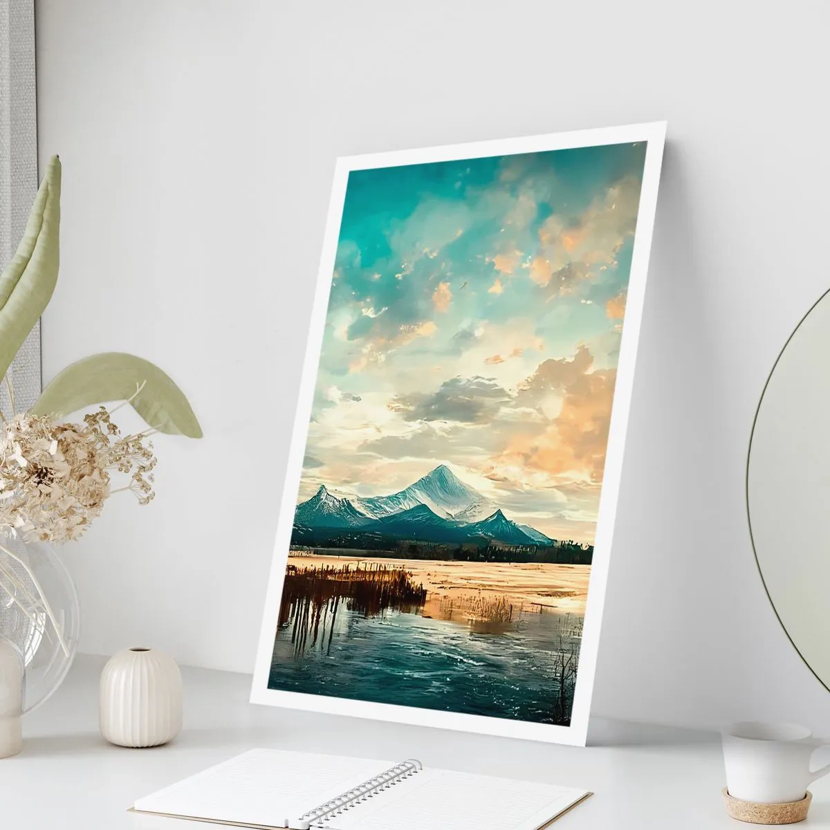 Affiche - Poster - Sous la protection du ciel - 40x50 cm