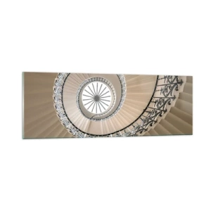 Impression sur verre - Image sur verre - À l'intérieur de la coquille - 90x30 cm