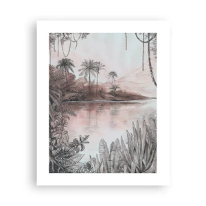 Affiche - Poster - Journal d'un explorateur du XIXe siècle - 40x50 cm