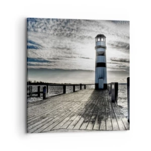 Impression sur toile - Image sur toile - Marins, je vous attend - 70x70 cm