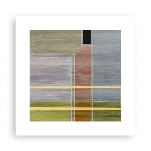 Affiche - Poster - Simple et calme - 30x30 cm