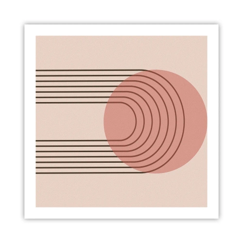 Affiche - Poster - Attraction irrésistible - 60x60 cm