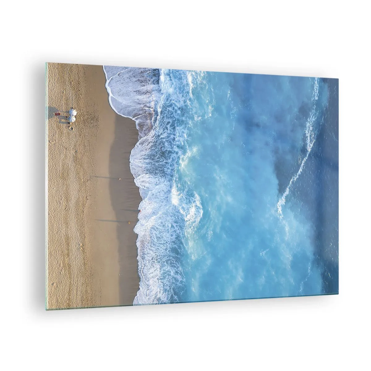 Impression sur verre - Image sur verre - La force du bleu - 70x50 cm