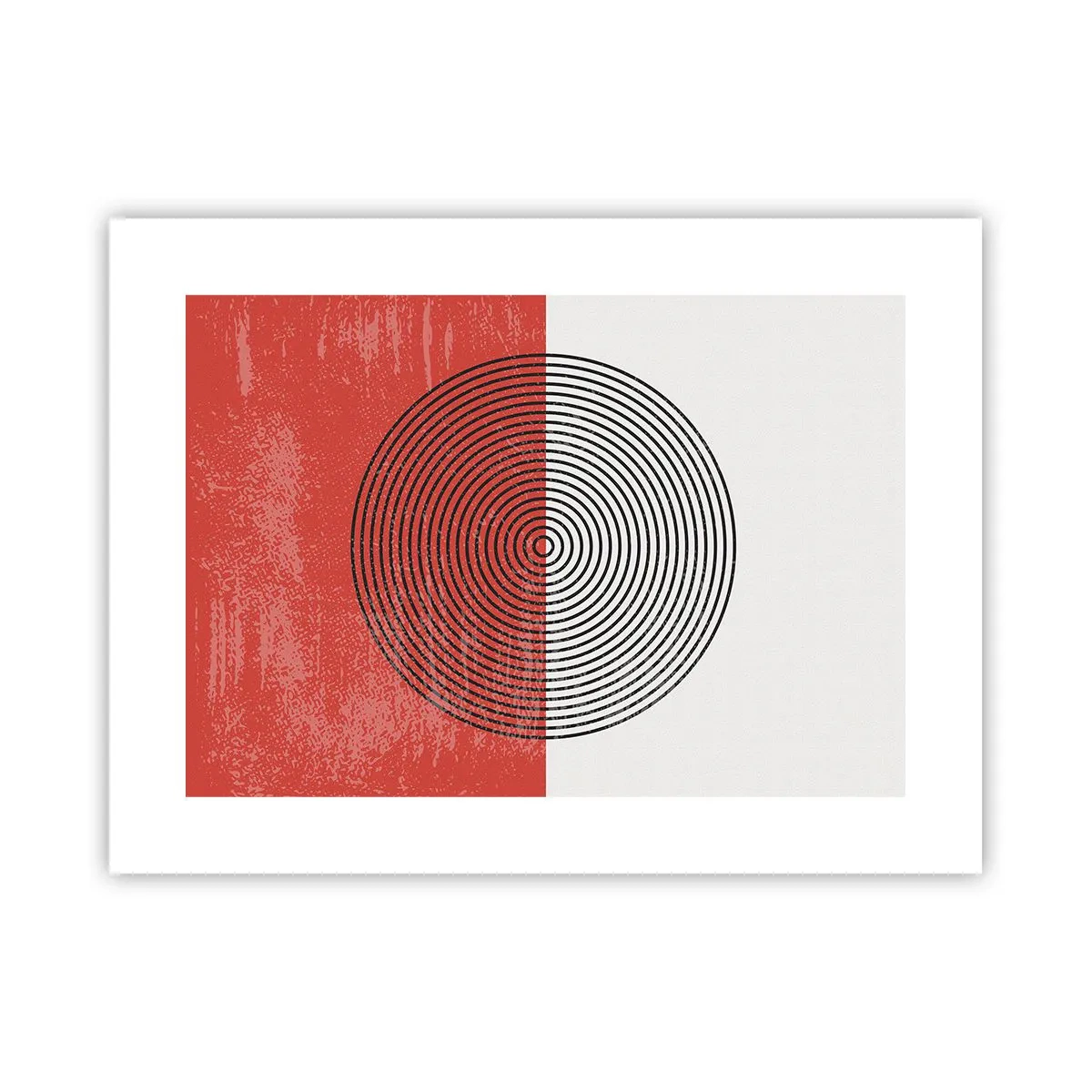 Affiche - Poster - Dans le mille - 40x30 cm