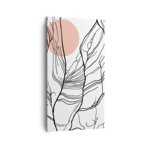 Impression sur toile - Image sur toile - Dans un réseau de brindilles - 45x80 cm