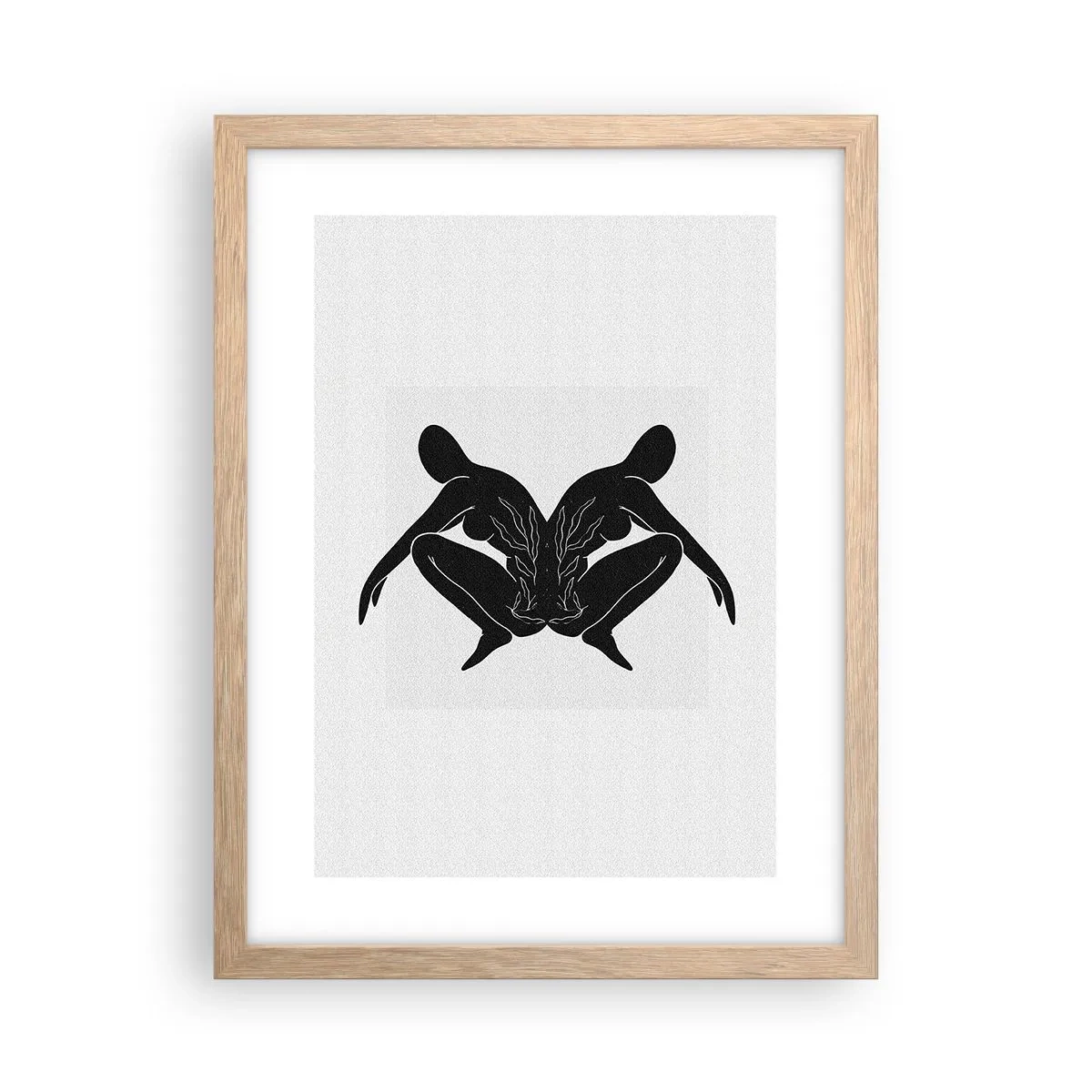 Affiche dans un chêne clair - Poster - Une âme commune - 30x40 cm