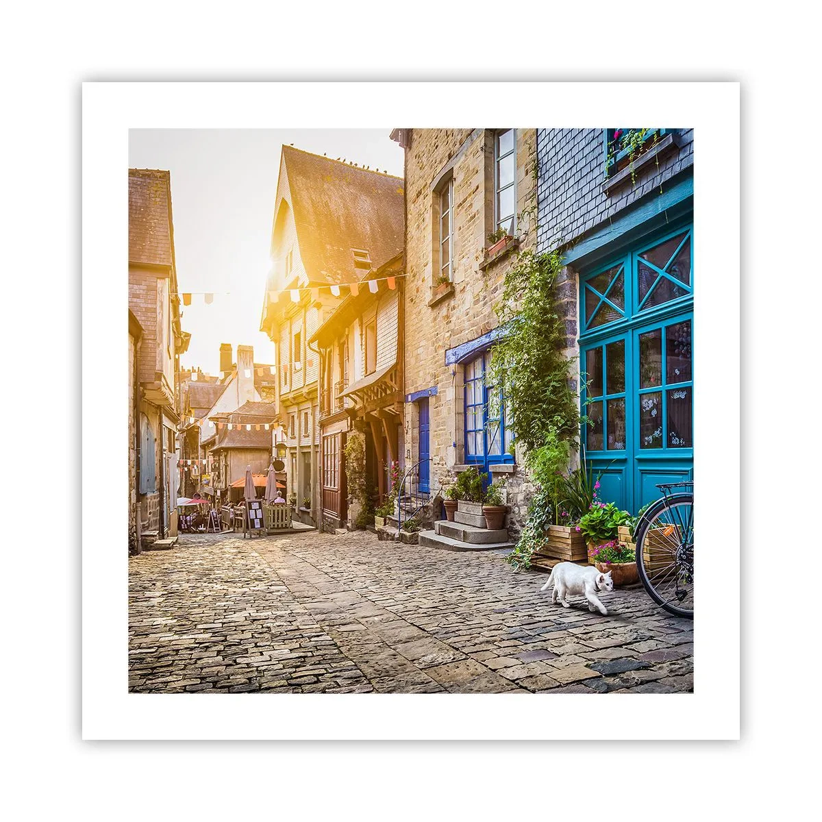 Affiche - Poster - Aux confins du monde - 50x50 cm