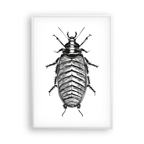 Affiche dans un cadre blanc - Poster - Quel spécimen! - 70x100 cm