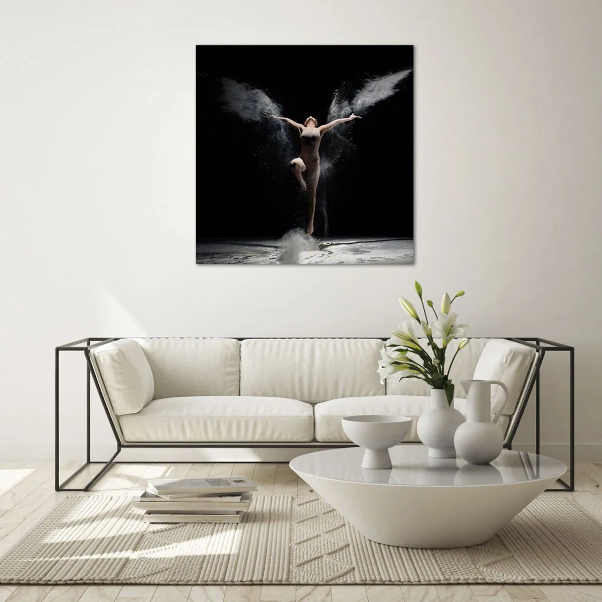 Impression sur verre - Image sur verre - Les elfes existent - 60x60 cm