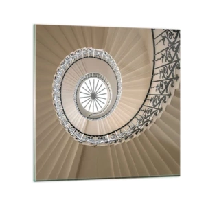 Impression sur verre - Image sur verre - À l'intérieur de la coquille - 70x70 cm