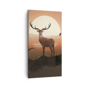 Impression sur toile - Image sur toile - Cette nuit ne ressemble à aucune autre - 55x100 cm