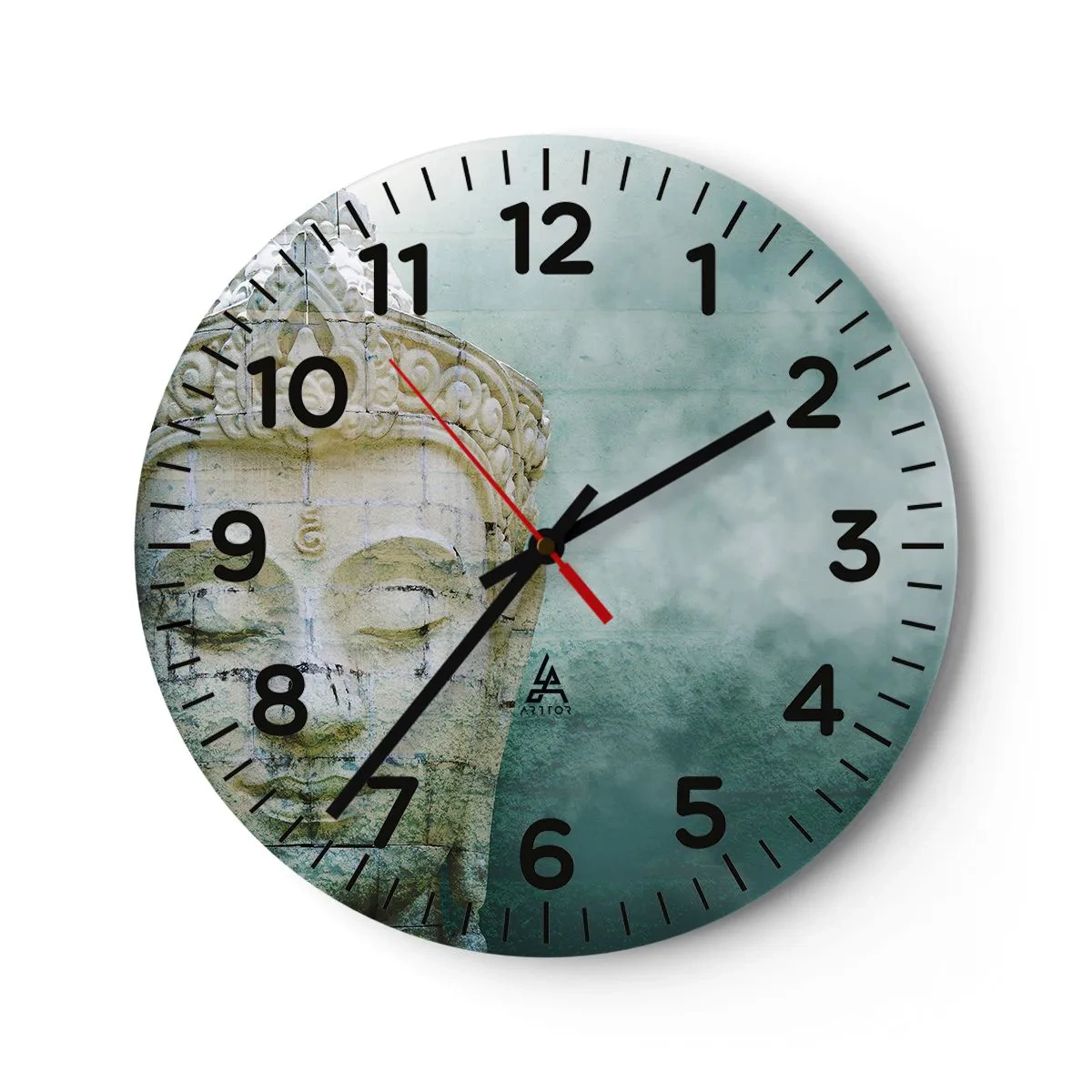 Horloge murale - Pendule murale - A la recherche de la lumière - 30x30 cm