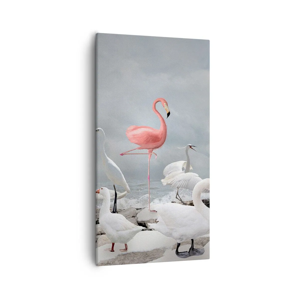 Impression sur toile - Image sur toile - Comment suis-je arrivé là? - 55x100 cm