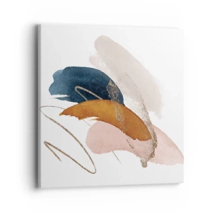 Impression sur toile - Image sur toile - Composition ailée - 40x40 cm