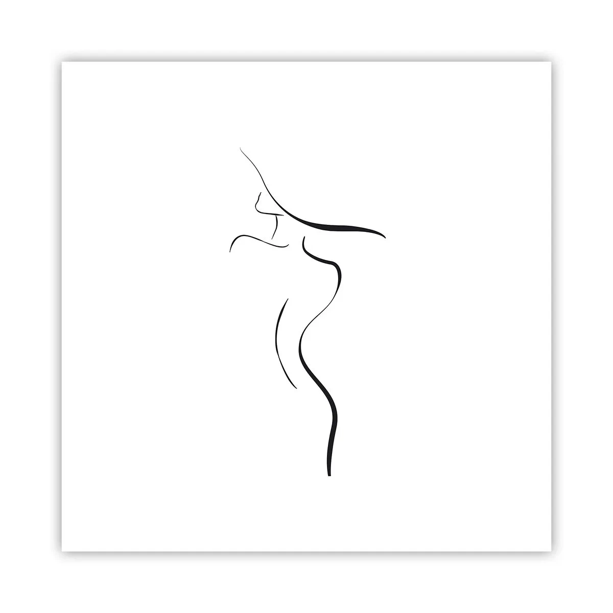 Affiche - Poster - Insaisissable comme une vague - 30x30 cm