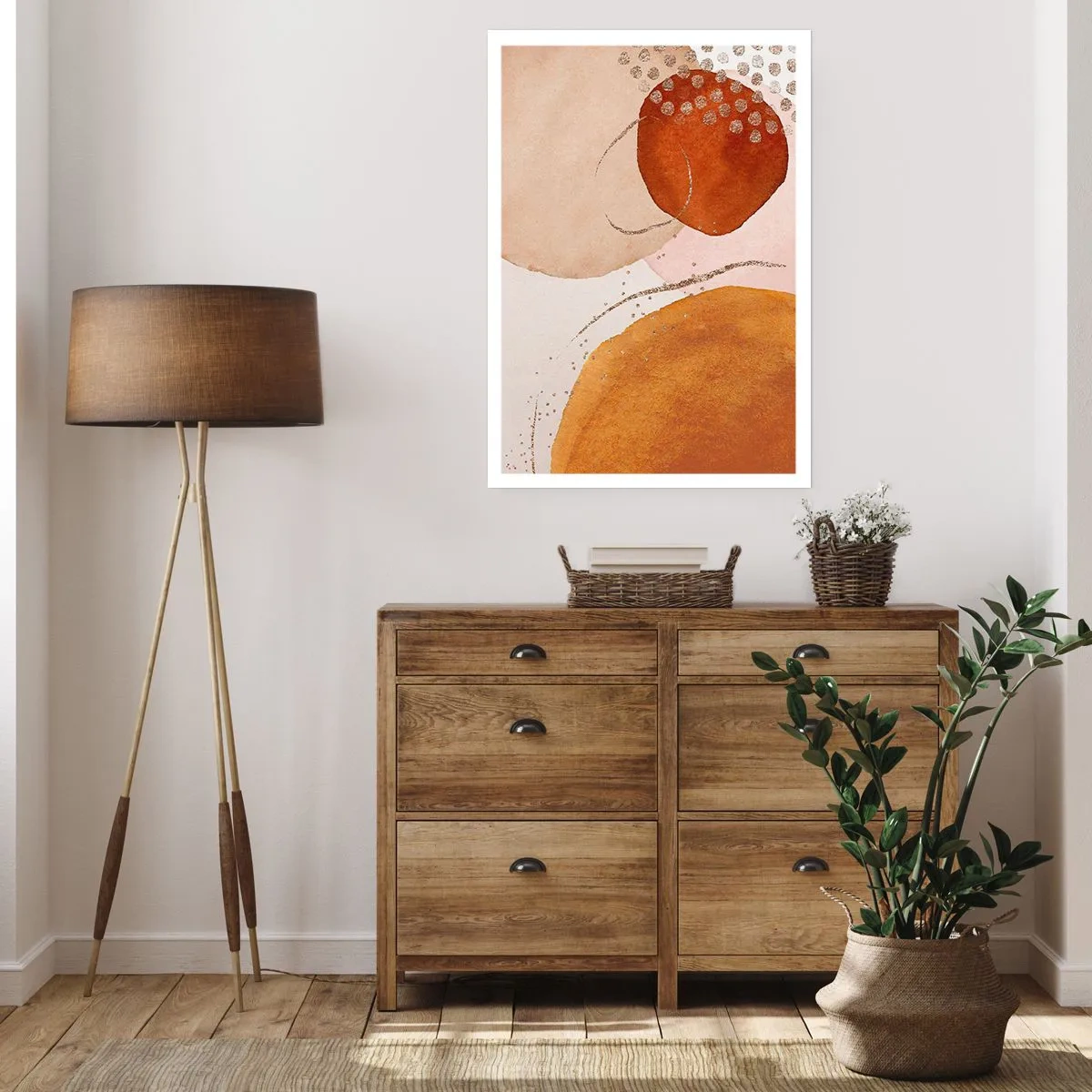 Affiche - Poster - Rondeur et mouvement - 61x91 cm