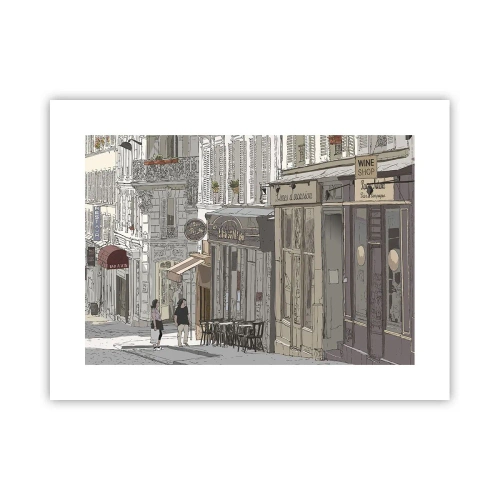 Affiche - Poster - Joie de la ville - 40x30 cm