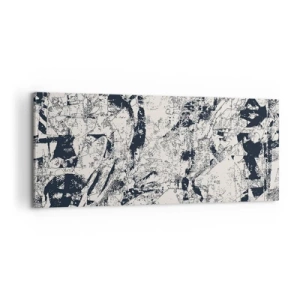 Impression sur toile - Image sur toile - Interpénétration des contraires - 100x40 cm