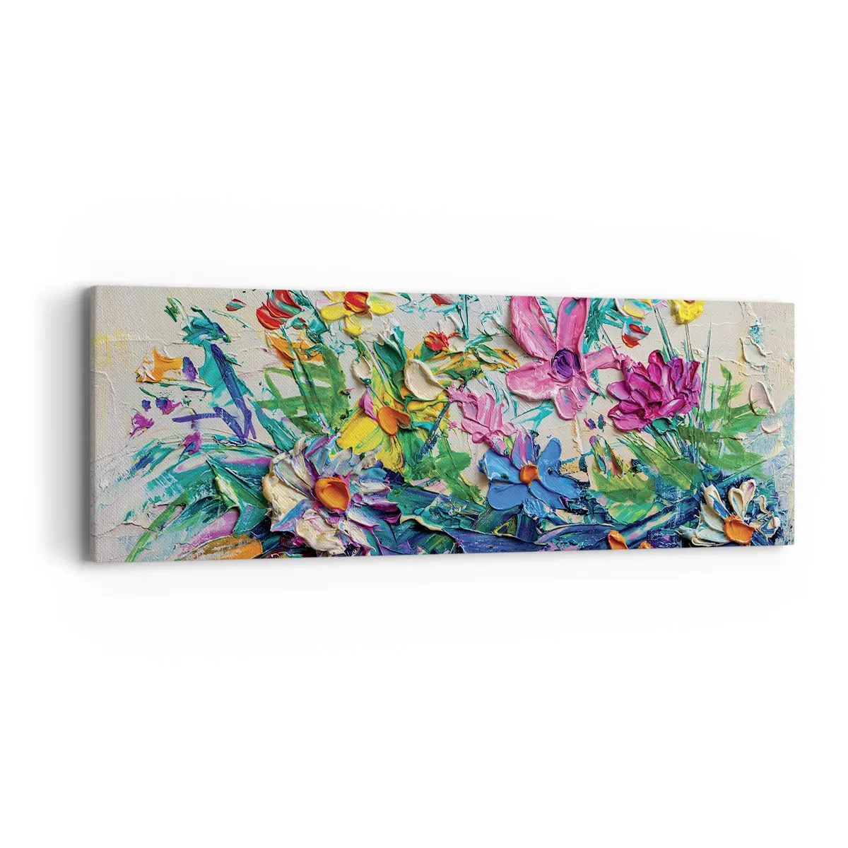 Impression sur toile - Image sur toile - Absolument pas une nature morte - 90x30 cm