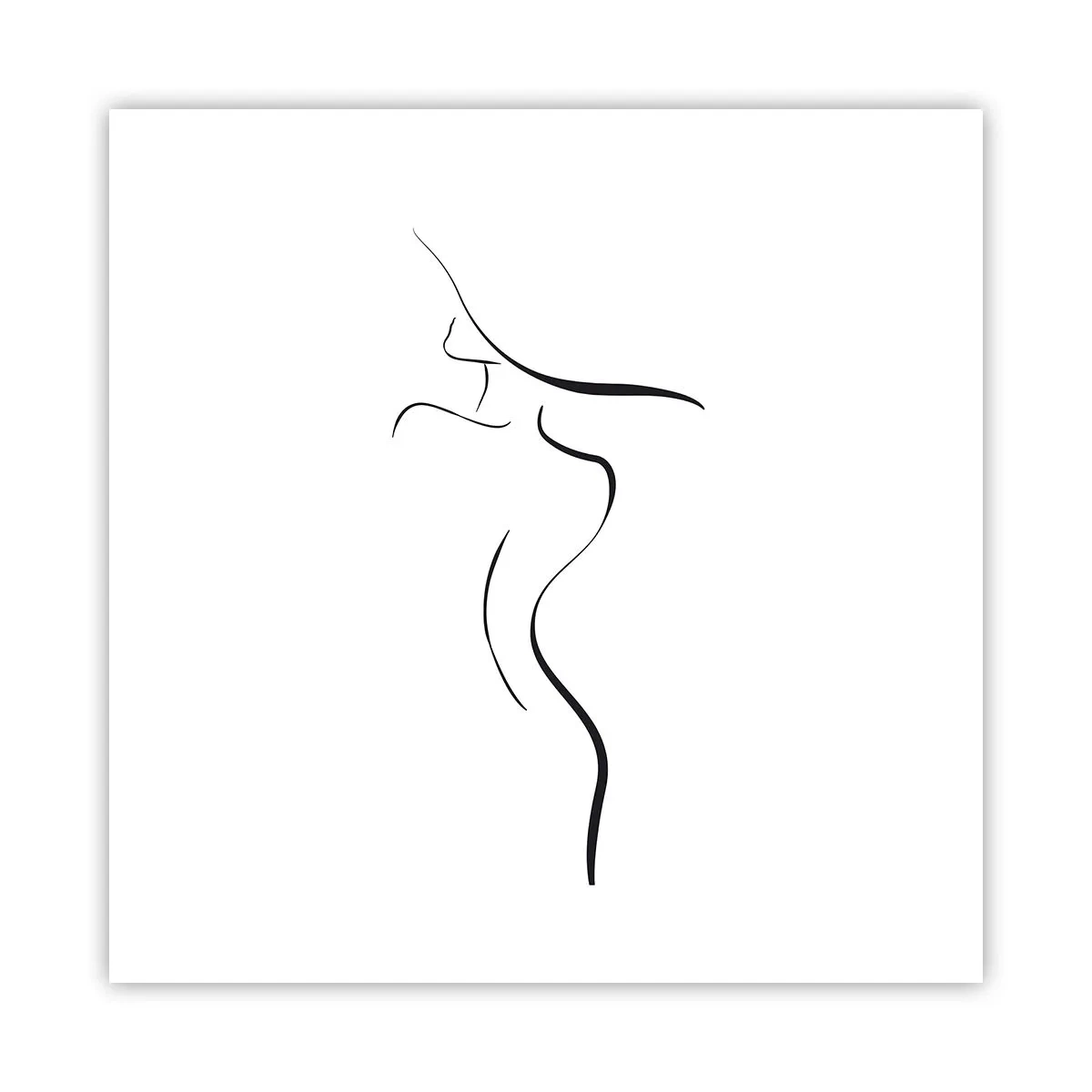 Affiche - Poster - Insaisissable comme une vague - 50x50 cm
