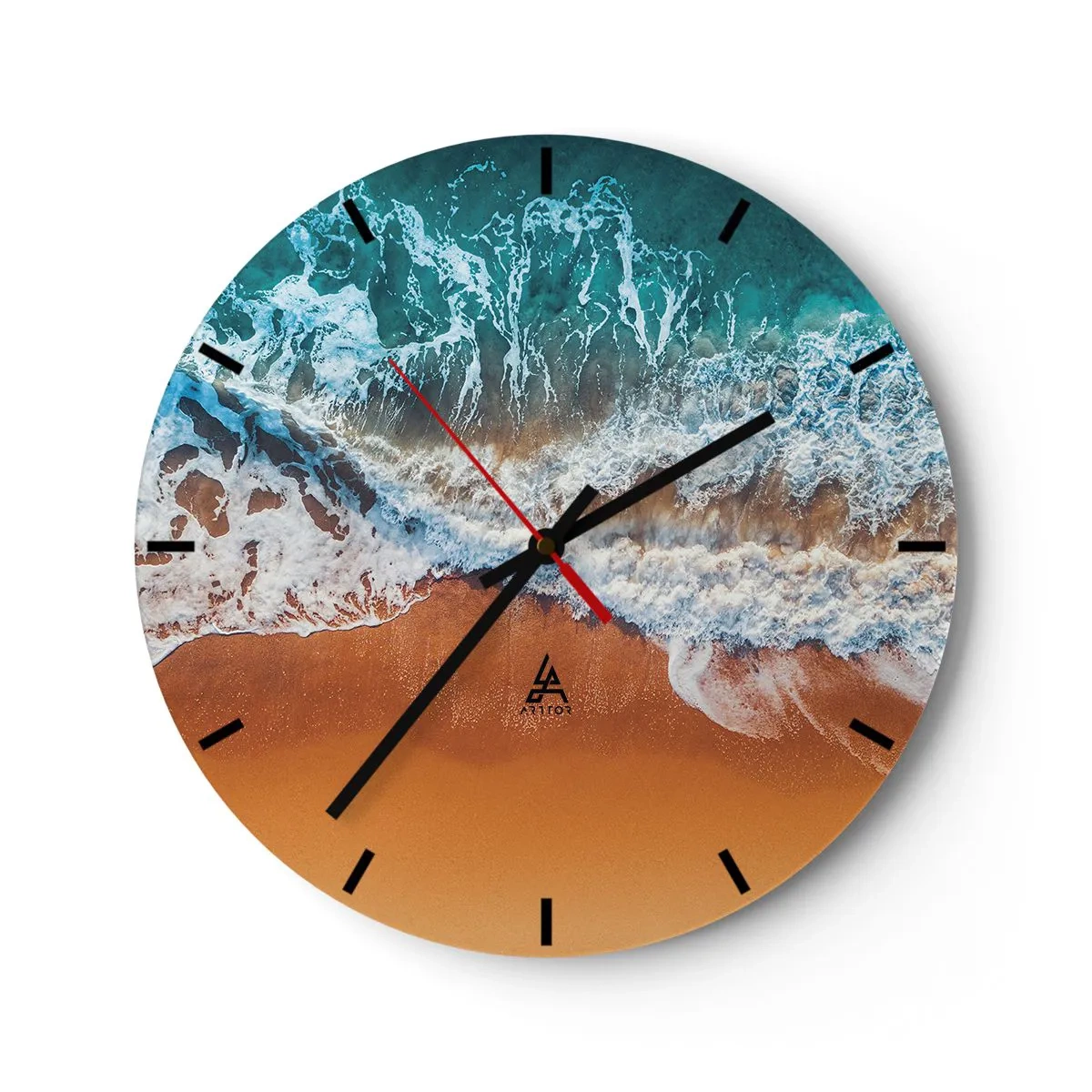 Horloge murale - Pendule murale - Toujours ensemble - 40x40 cm