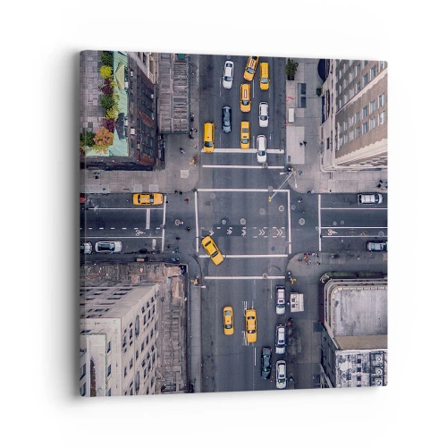 Impression sur toile - Image sur toile - Un choix simple - 40x40 cm