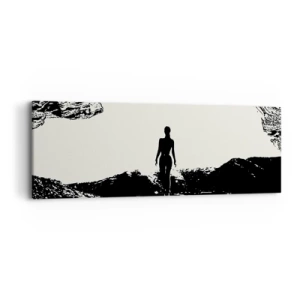 Impression sur toile - Image sur toile - Nouveau look - 90x30 cm