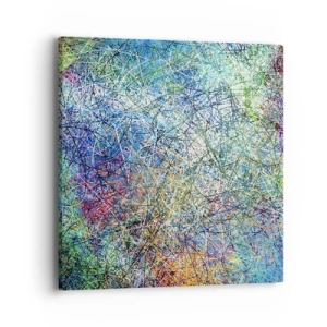 Impression sur toile - Image sur toile - Ce n'est pas si simple - 40x40 cm