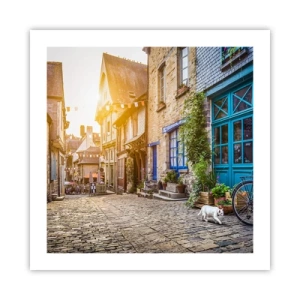 Affiche - Poster - Aux confins du monde - 50x50 cm