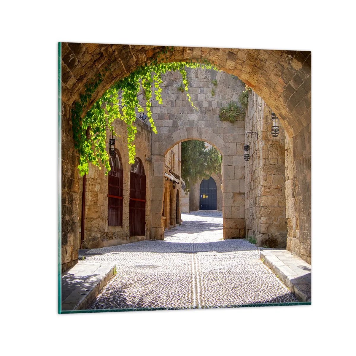 Impression sur verre - Image sur verre - Le cortège apparaîtra bientôt - 70x70 cm