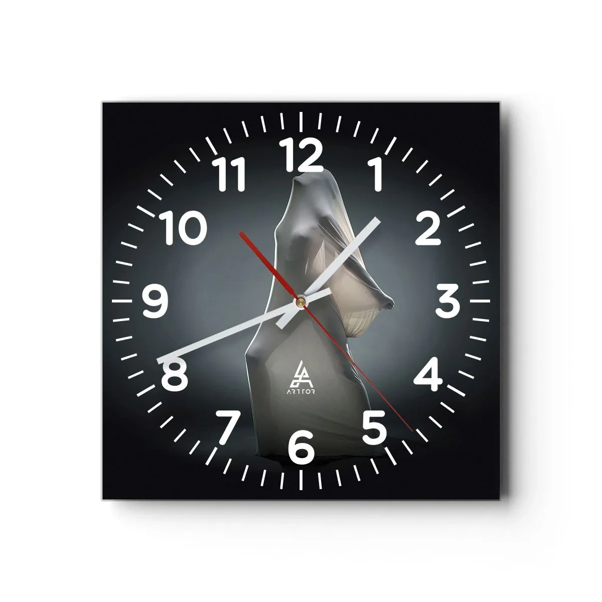 Horloge murale - Pendule murale - Une soif secrète - 30x30 cm